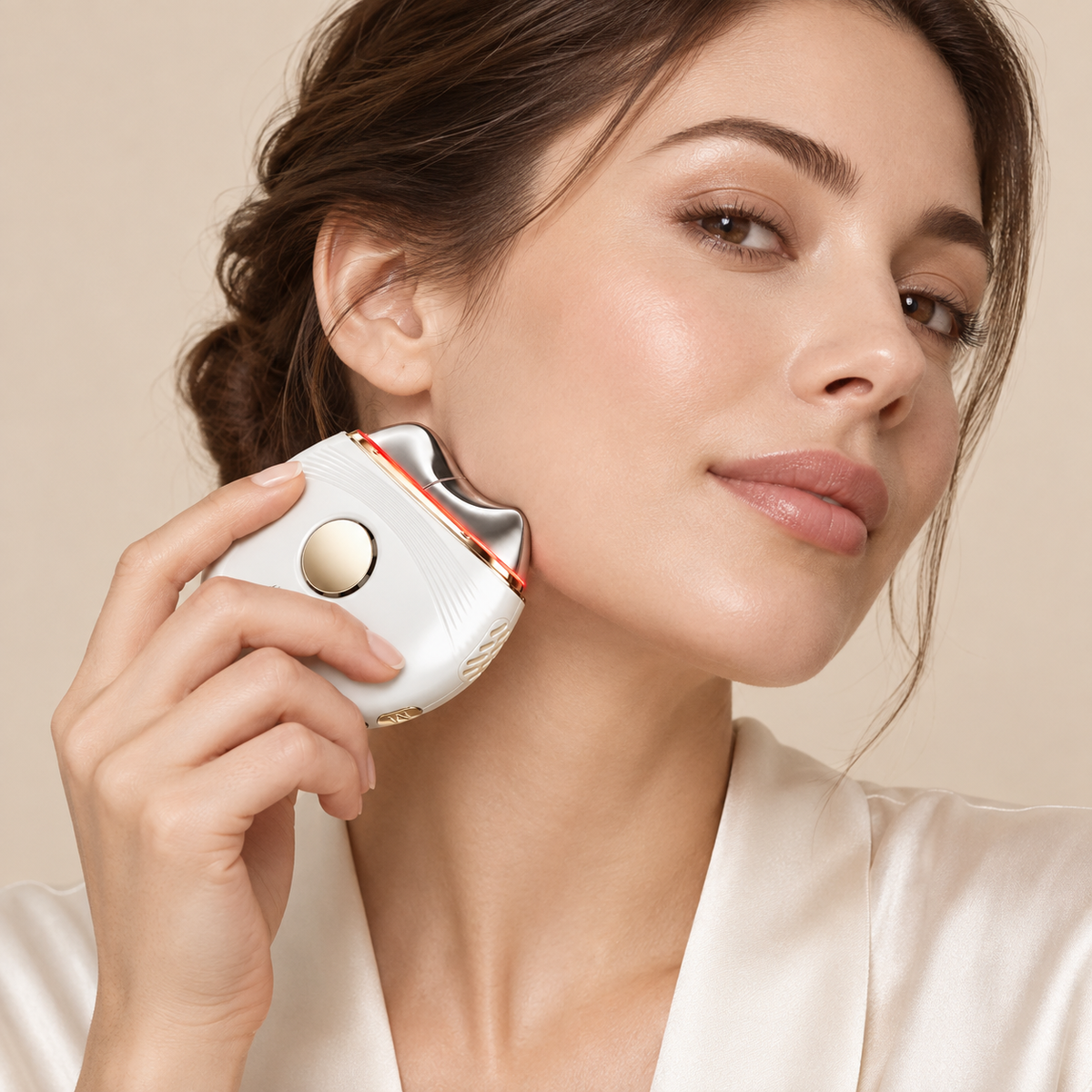 Utilisation de l’appareil visage LED et EMS